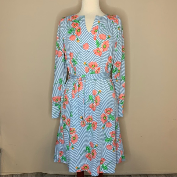 jcpenney Dresses & Skirts - JcPenney | Vintage Striped Floral Dress